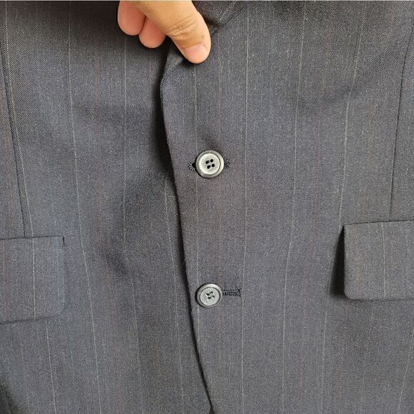 EMBASSY SQUARE 100% Wool Suit Jacket - Picture 2 of 16